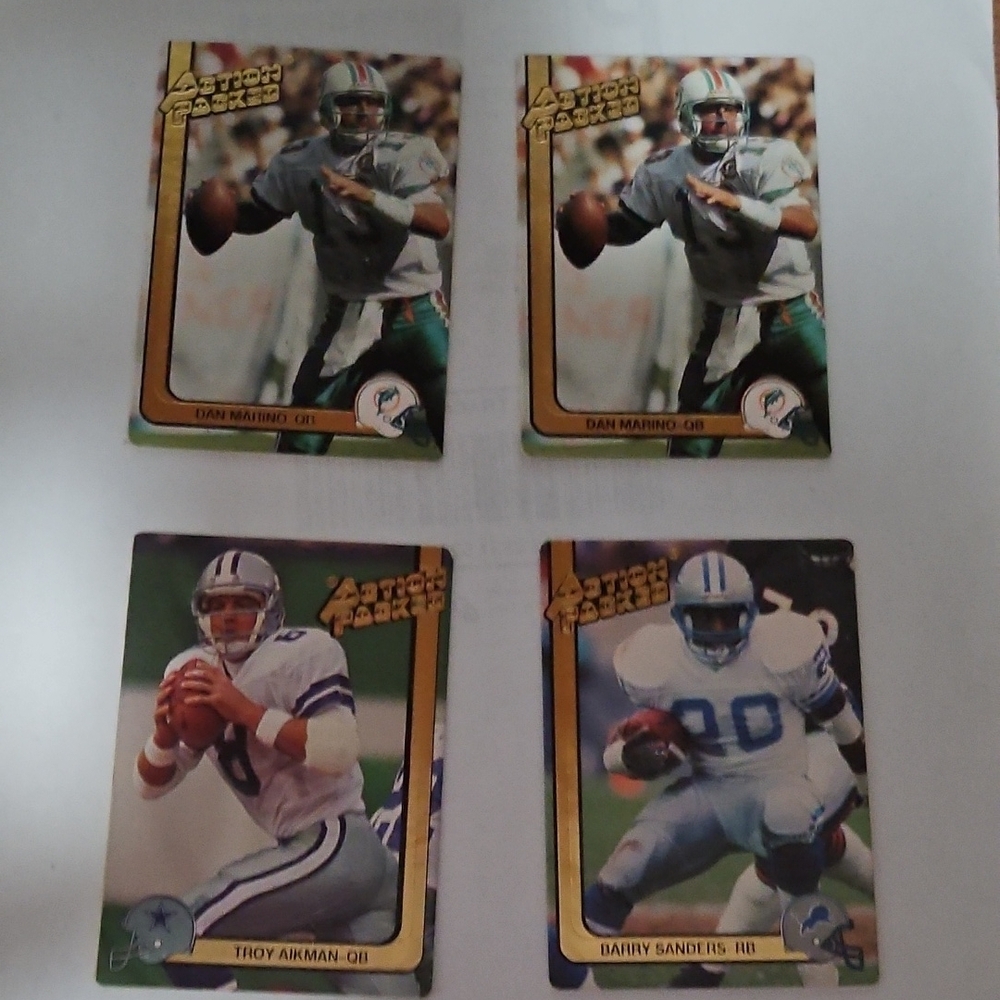 Football Trading Cards Set